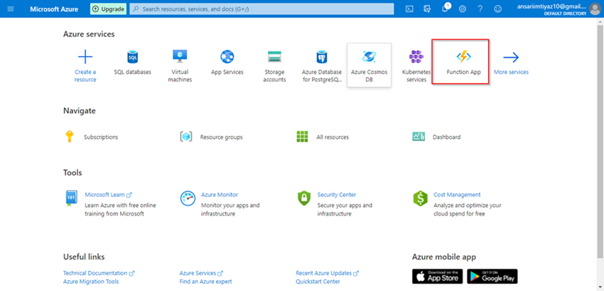 Azure Functions/Logic APP